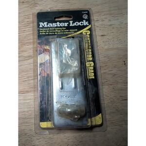 Master Lock 704DPF 4-1/2in High Security Hardened Steel Hasp -